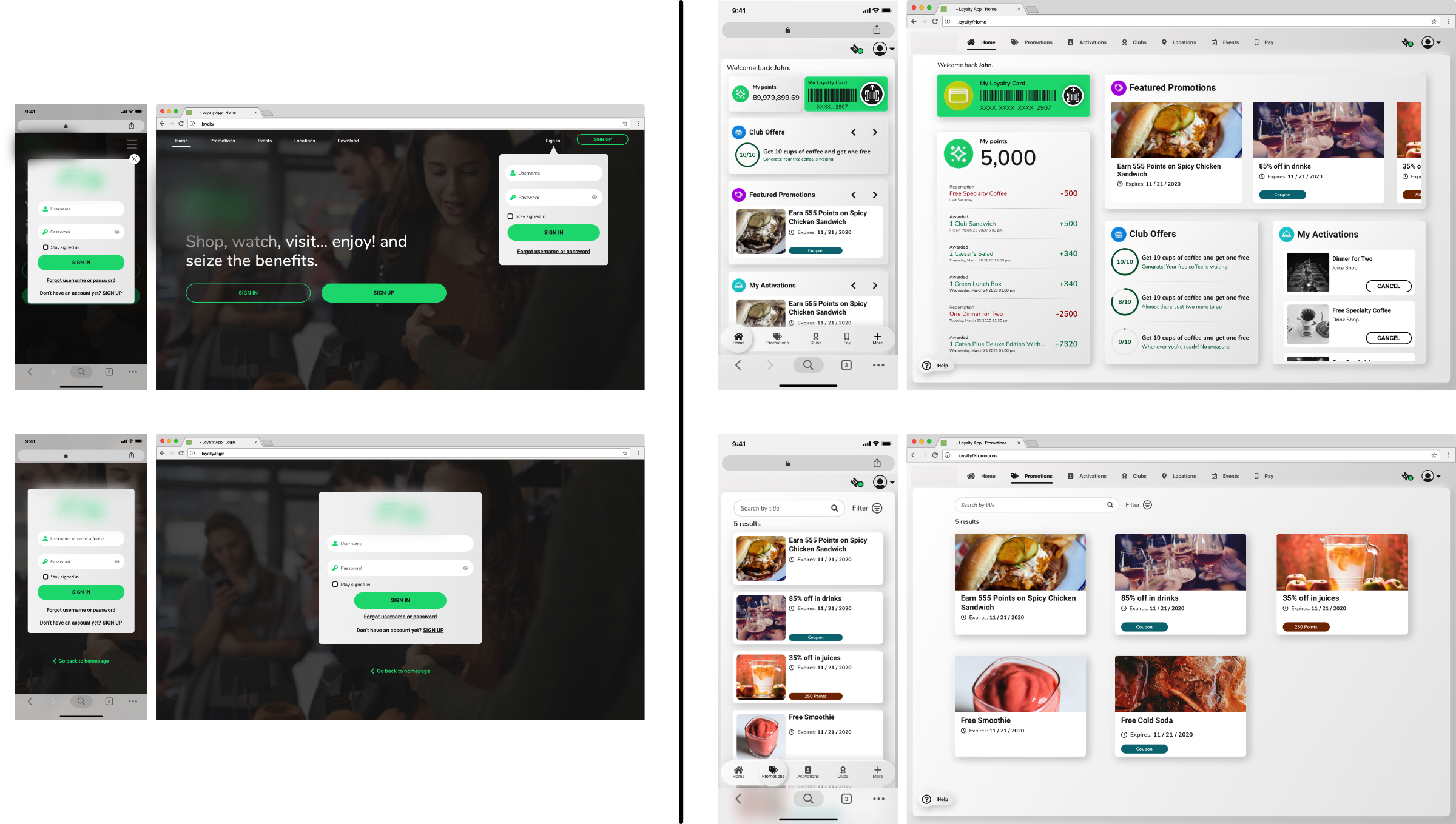 Progressive Web App main features